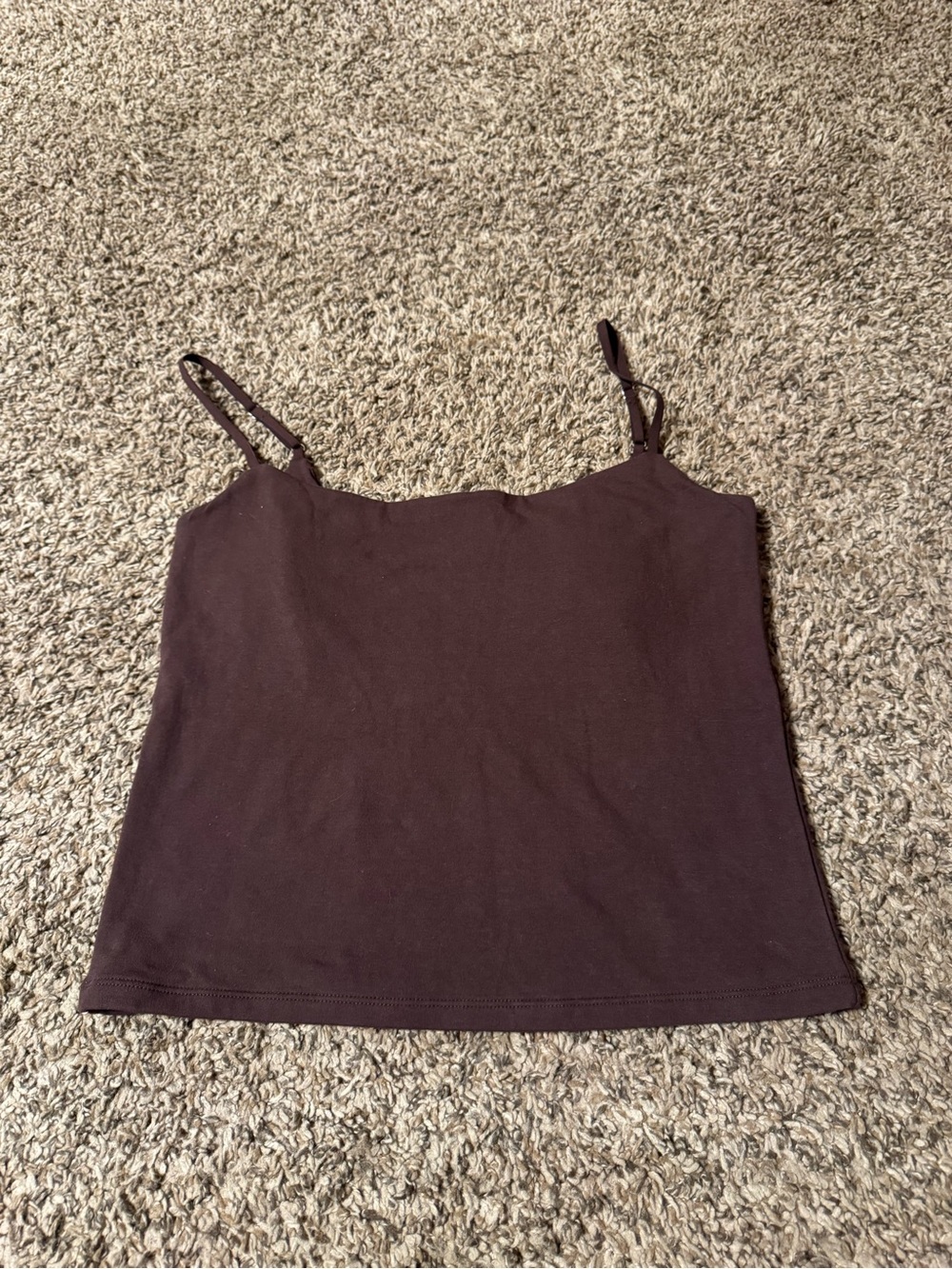 Abercrombie & Fitch Brown Spaghetti Strap Tank